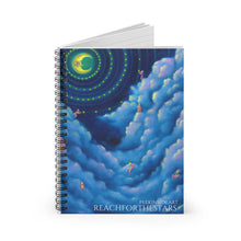 Load image into Gallery viewer, REACHFORTHESTARS - Spiral Notebook - Ruled Line

