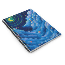 Load image into Gallery viewer, REACHFORTHESTARS - Spiral Notebook - Ruled Line

